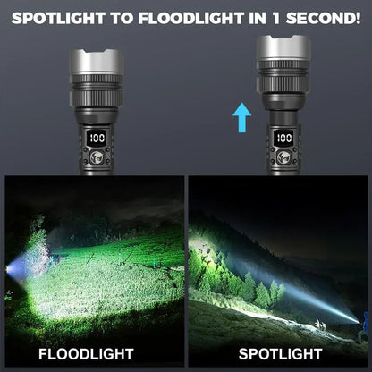 2-in-1 Strong Flashlight (Power Bank)