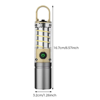 🔦 2-in-1 Multifunctional Camping Flashlight & Lantern