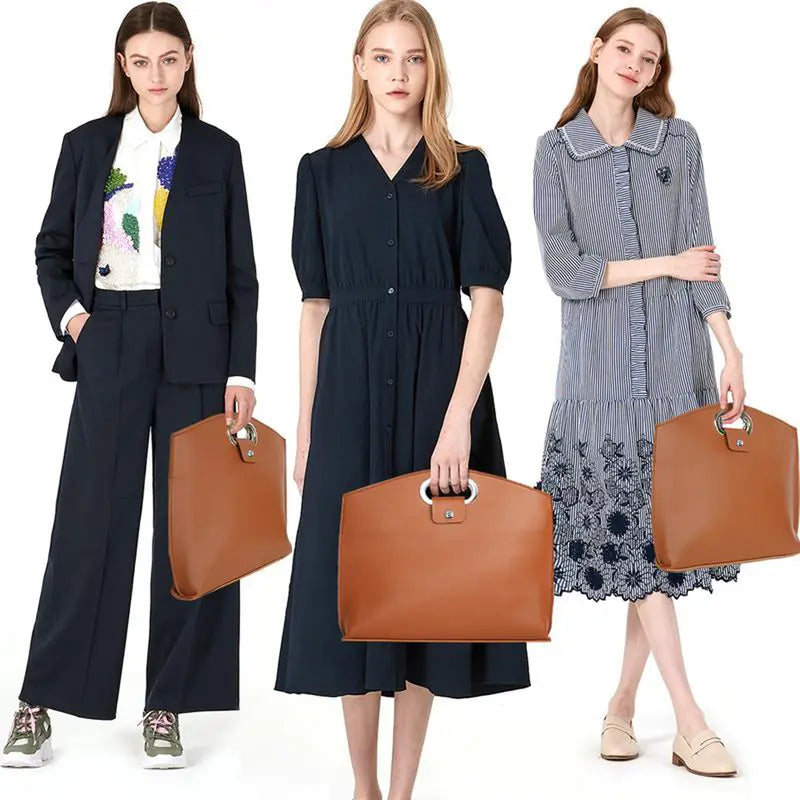 2PCS Laptop Bag for Women Handbag