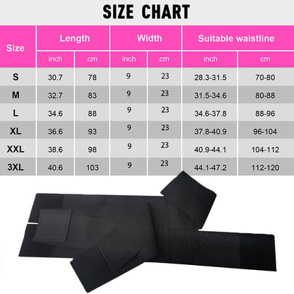 Triple-Wrap Waist Trainer Belt for Tummy Control