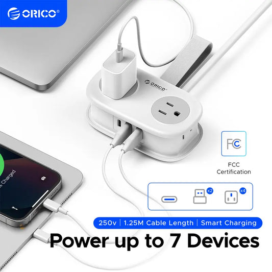 7 in 1 Travel Power Strip