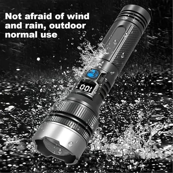 2-in-1 Strong Flashlight (Power Bank)
