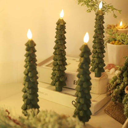 🔥 Early Christmas Sale 49% OFF 🌲Christmas Tree Flameless Taper Candle Lights with Remote Control