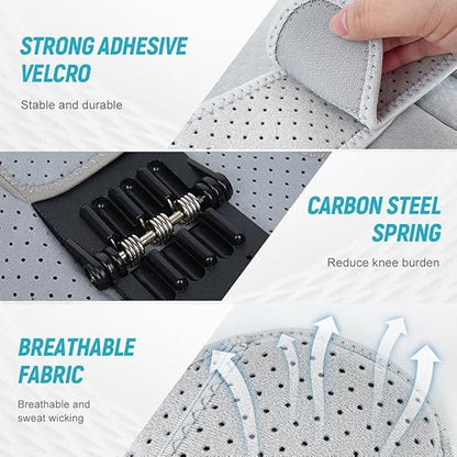 🔥🔥Knees Protection Booster Joint Support Spring Knee Stabilizer Pad
