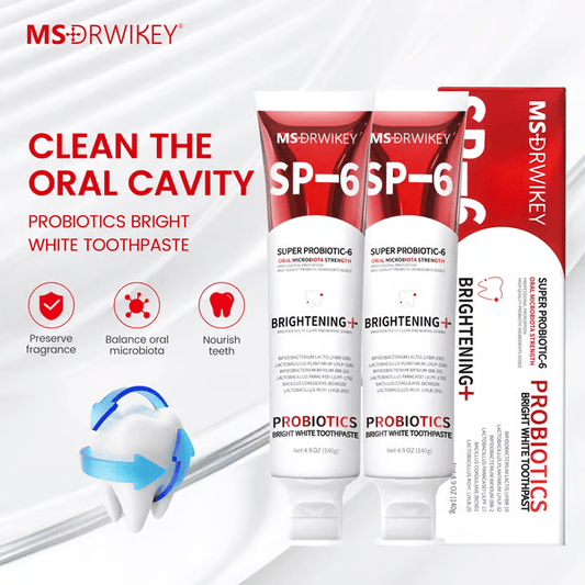 🔥Super Probiotic-6 Toothpaste with 6 Probiotics oalance Oral microbiota strength