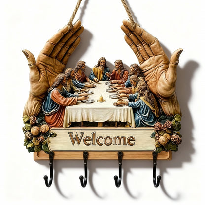 ✝️Jesus and Disciples Wall Art Keychain