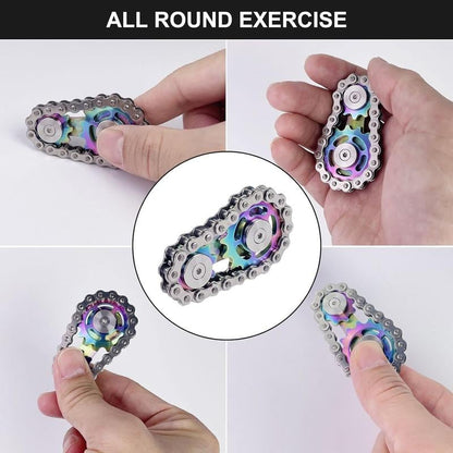 🔥Hot Sale 49% OFF🔥-Sprockets Bicycle Chain Fidget Spinner