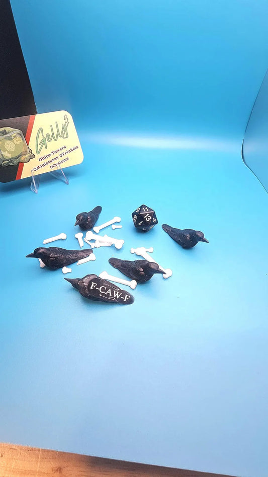 🖤F-CAW-F Tiny Crow for Halloween and Pranks