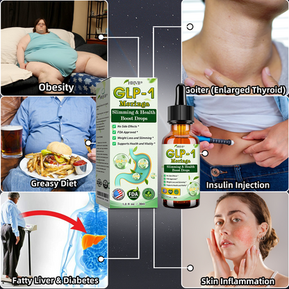 𝐇𝐇𝐕𝐁® 𝐆𝐋𝑷-1 𝑴𝐨𝐫𝐢𝐧𝐠𝐚 𝐒𝐥𝐢𝐦𝐦𝐢𝐧𝐠 & 𝐇𝐞𝐚𝐥𝐭𝐡 𝐁𝐨𝐨𝐬𝐭 𝑫𝐫𝐨𝐩𝐬( ⏰Food-grade fat burner – Developed by FDA)