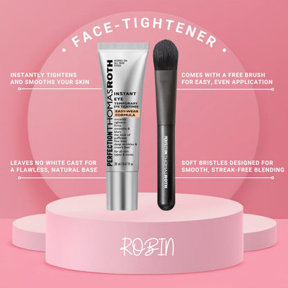 🌸 Instant face Tightener No-Filter Primer (with Brush FREE !)